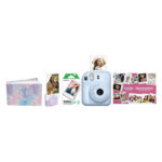 Fuji Instax Mini 12 Pastel Blue Peak Bundel 2023