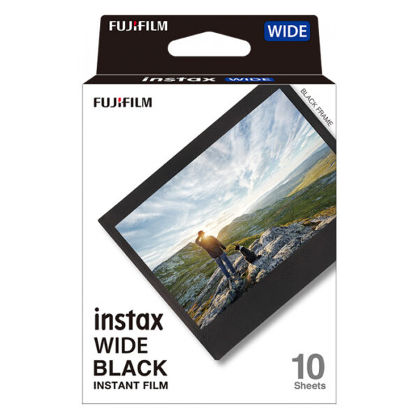 Fuji Instax Wide Film Black Frame