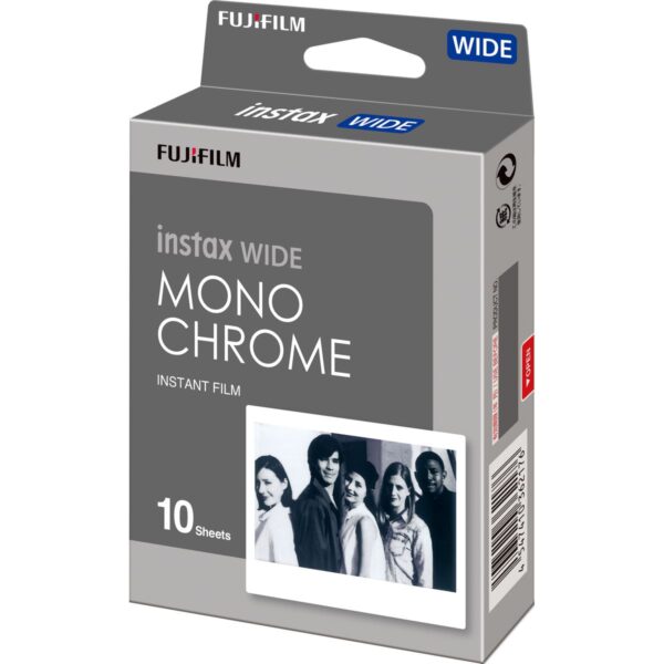Fuji Instax Wide Monochrome Enkel pak|Fuji Instax Wide Monochrome Single Pack|