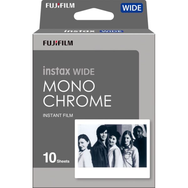 Fuji Instax Wide Monochrome Enkel pak|Fuji Instax Wide Monochrome Single Pack|