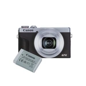 Canon PowerShot G7X Mark III Silver Battery kit