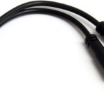 Headset adapter 3,5 mm 4 pin jack 2x 3,5mm