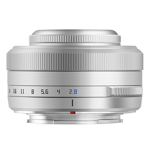 TTArtisan APS-C AF27mm f/2.8 X-Mount Silver