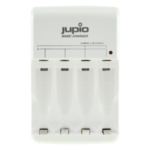 Jupio Basic Charger / basis AA en AAA batterijlader met USB uitgang