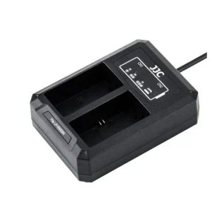JJC DCH-LPE6 USB Dual Battery Charger (For LP-E6 / LP-E6N)