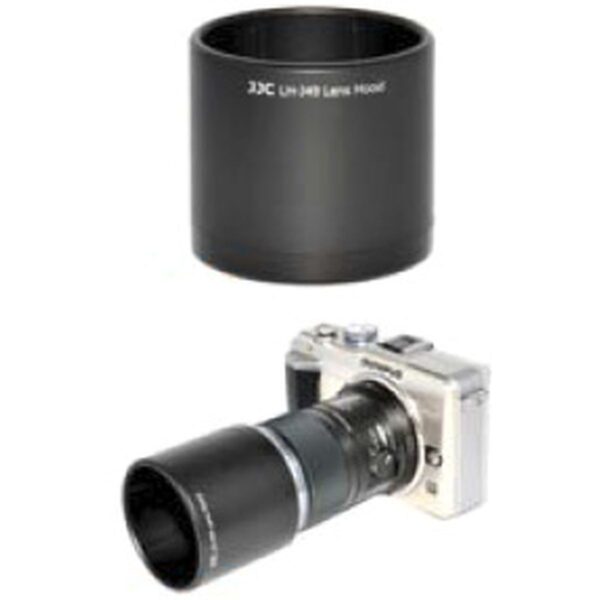 JJC Olympus Zonnekap LH-J49 Black|JJC Olympus Lens Hood LH-J49 Black|