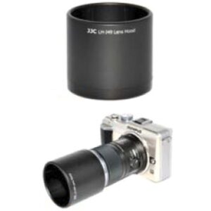 JJC Olympus Zonnekap LH-J49 Black|JJC Olympus Lens Hood LH-J49 Black|