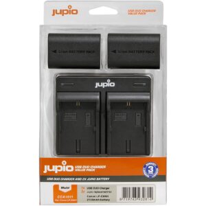 Jupio valuepack - 2x LP-E6NH + USB Dual Charger
