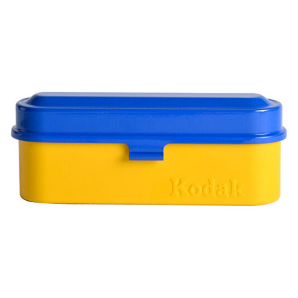 Kodak Film Steel Case Yellow with Blue lid