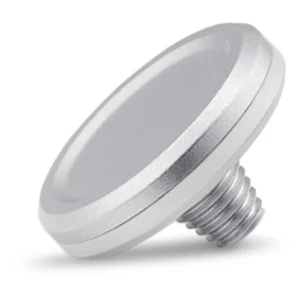 Leica Soft Release Button, aluminium, silver anodized finish