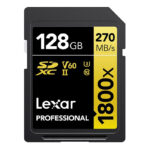 Lexar SDXC 128GB 1800X UHS-II V60 GOLD PROF