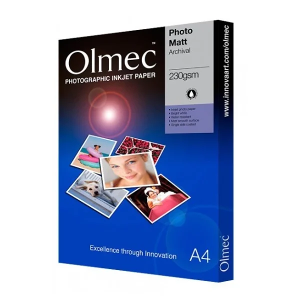 Olmec Photo Matte Archival A4 100 vel