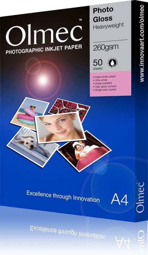 Olmec Photo Satin Heavyweight A3 250 gr 50 vel