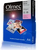 Olmec Photo metallic Gloss 260gsm A4 50Vel