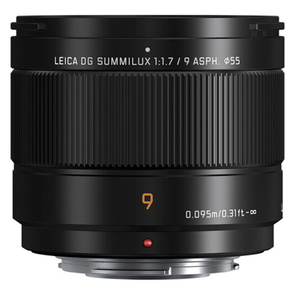 Panasonic LUMIX G 9mm f/1.7 Leica Black