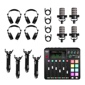 RØDE Four-Person Podcasting Bundle