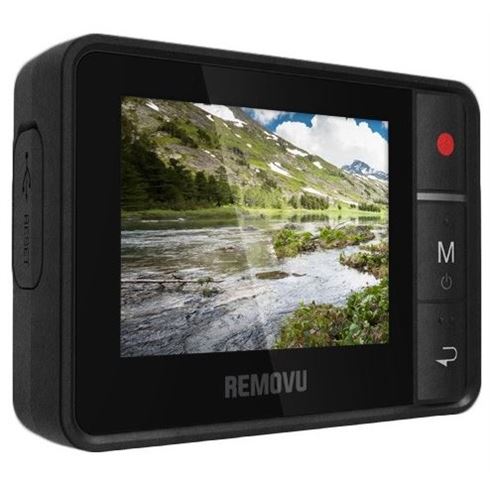 Removu R1 Draaloze afstandsbediening met LCD Voor Hero 4 en 3+