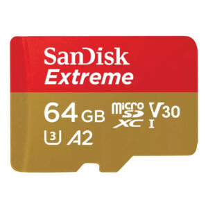 SanDisk Extreme MicroSDXC 64GB+SD Adapter 170MB 80