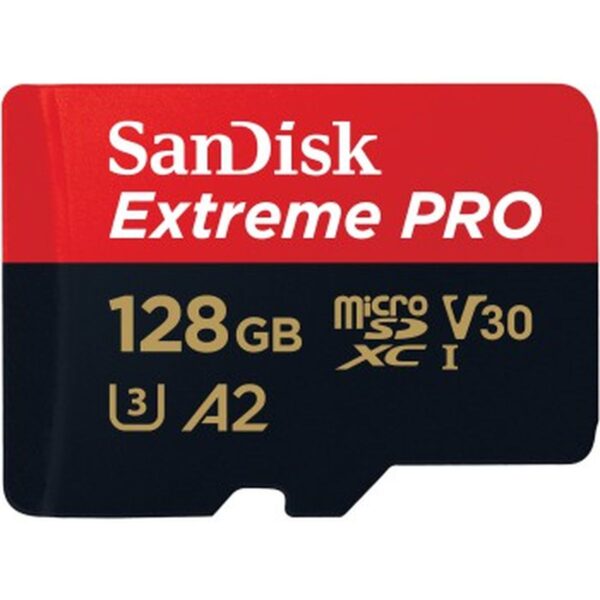 SanDisk Extreme Pro MicroSDXC 128GB 200-90 MB/s+SD Adapter A