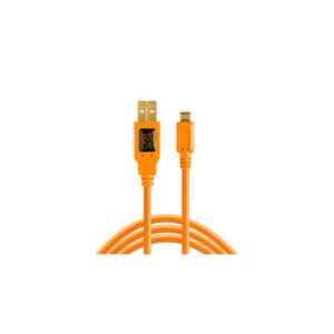 Tether Tools TetherPro USB 2.0 A Male to Micro B 5-pin orange
