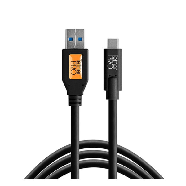 TetherTools TetherPro USB-C To USB-C 15' (4.6m) Black