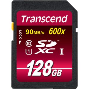 Transcend SDXC 128GB R90MB/s UHS-I CL10 600x ultimate