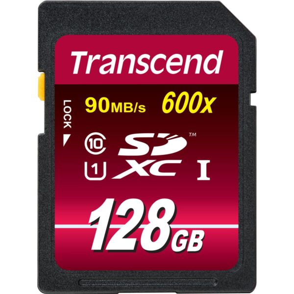 Transcend SDXC 128GB R90MB/s UHS-I CL10 600x ultimate