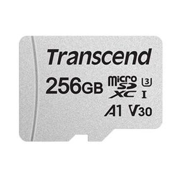 Transcend microSDXC 300S-A 256GB Class 10 UHS-I U3 V30 A1