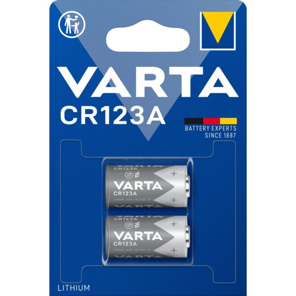 Varta Photo Lithium CR123A Blister 2|Varta Photo Lithium CR123A Blister 2|||