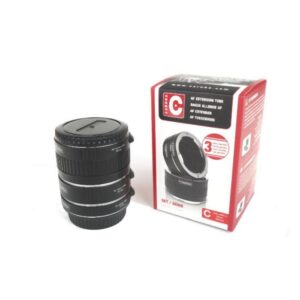 Caruba Extension Tube set Canon Chroom (type II)