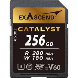 Exascend Catalyst UHS-II SD Card(V60) 256GB 280/180