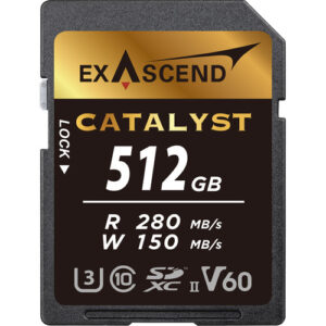 Exascend Catalyst UHS-II SD Card(V60) 512GB 280/150