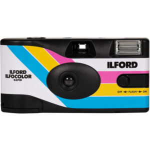 Ilford Ilfocolor Rapid Retro 27 EX / ISO 400 wegwerpcamera kleur Wit