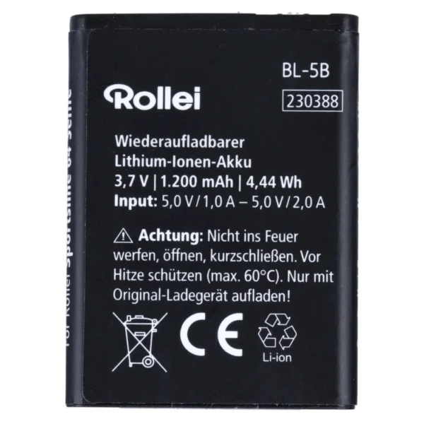 Rollei Compactline 10x accu