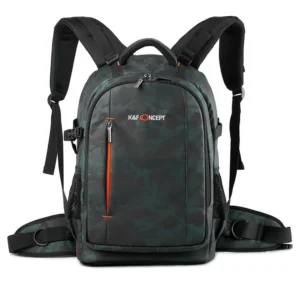 K&F Concept Backpack KF13.119 Large 31x24x46cm - Black/Green