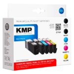 KMP Multipack voor Canon PGI-580/CLI-581 XXL B CMY