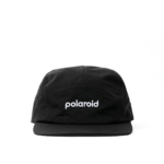 Polaroid 5 Panel Cap - Black