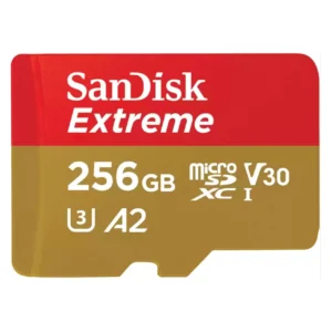 SanDisk Extreme MicroSDXC 256GB+SD Adapter A2 U 190MB 130