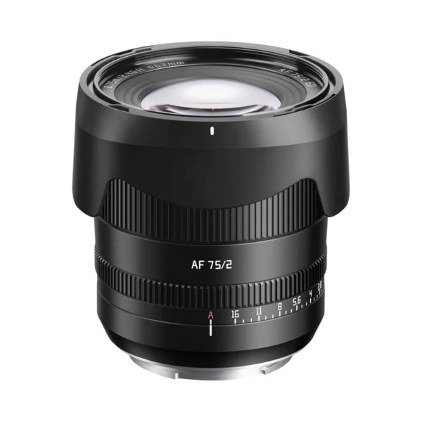 TTArtisan AF 75mm f/2.0 Sony E-Mount Black