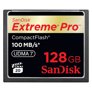 SanDisk CF 128GB Extreme Pro 160MB p/s