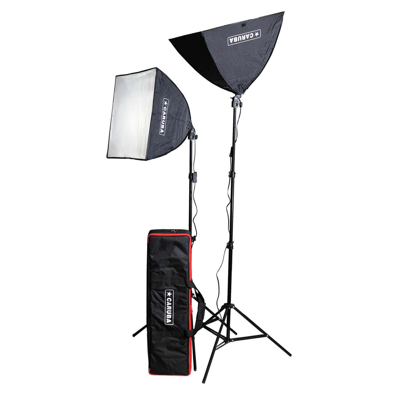 Caruba All-in-1 Lichtset (Softbox / LED)