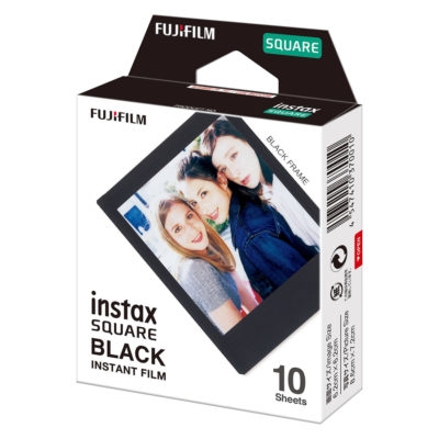 Fuji Instax Square Film Black Frame Enkelpak 10