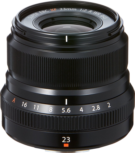 Fujifilm XF23mm f2.0 WR Black