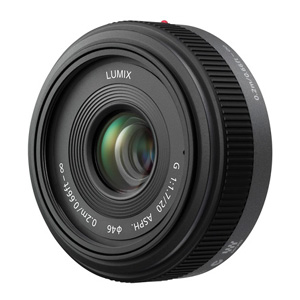 Panasonic 20/1.7 II H 020 Zwart