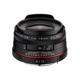 Pentax HD DA 15/4 AL Zwart