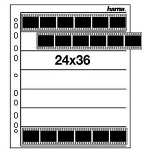 Hama Negatiefbladen Pergamijn 4 strips 6x7 neg 100 stuks