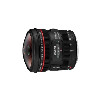 Canon 8-15mm f4.0 EF L USM Fisheye