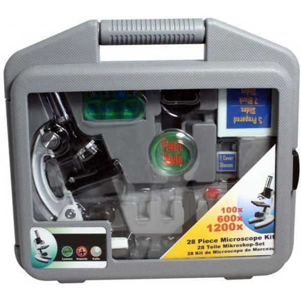 Byomic Junior Microscoopset 100, 400 en 900x in Koffer