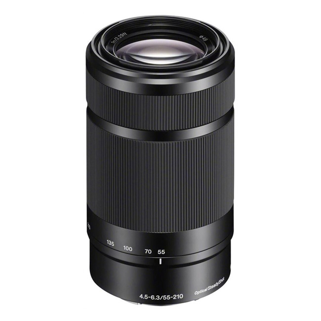 Sony 55-210mm f4.5-6.3 SEL zwart -0