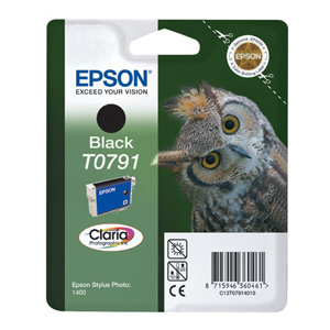 Epson Inktpatroon T0791 - black /Zwart